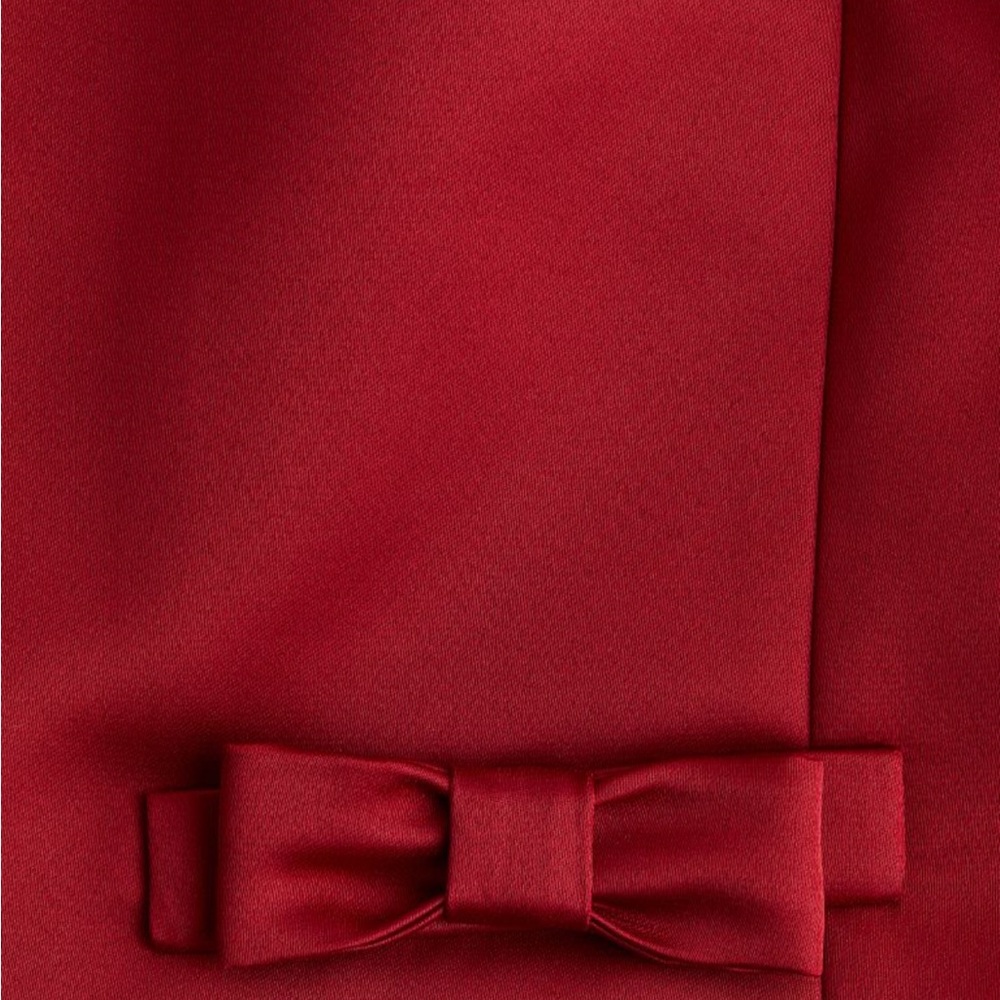NWT H&M Elegant bow detailed satin blazer - Picture 3 of 7